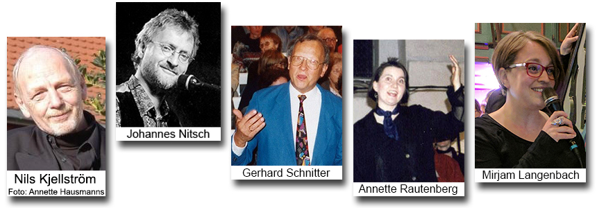 Fotos der fünf bisherigen Dirigenten